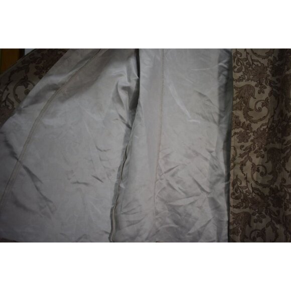 NWT Croft & Barrow Tapestry Beige and Tan Paisley Zip Front Ultra Soft Jacket XL - Picture 5 of 11